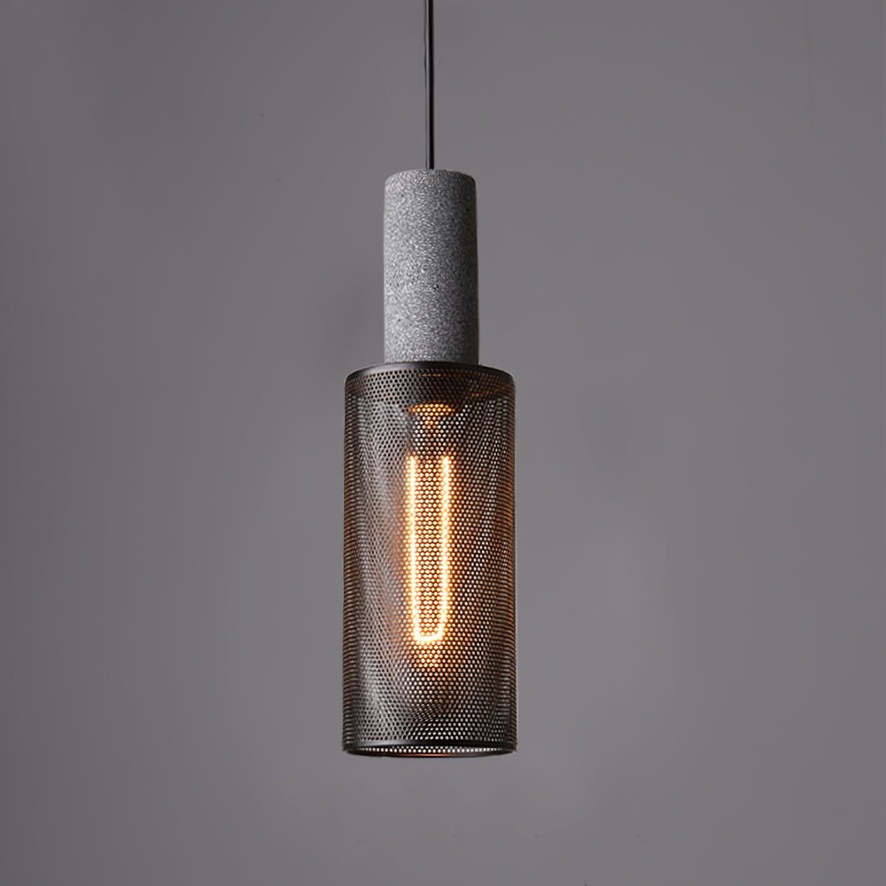 Xiyel Cement Mesh Pendant Light