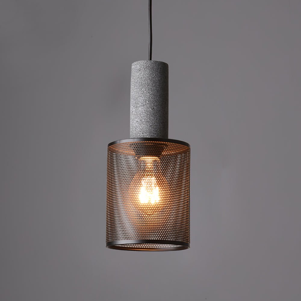 Xiyel Cement Mesh Pendant Light