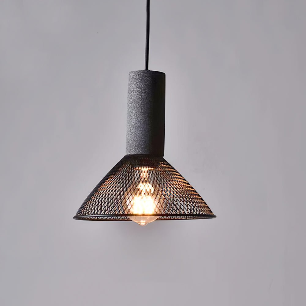 Xiyel Cement Mesh Pendant Light