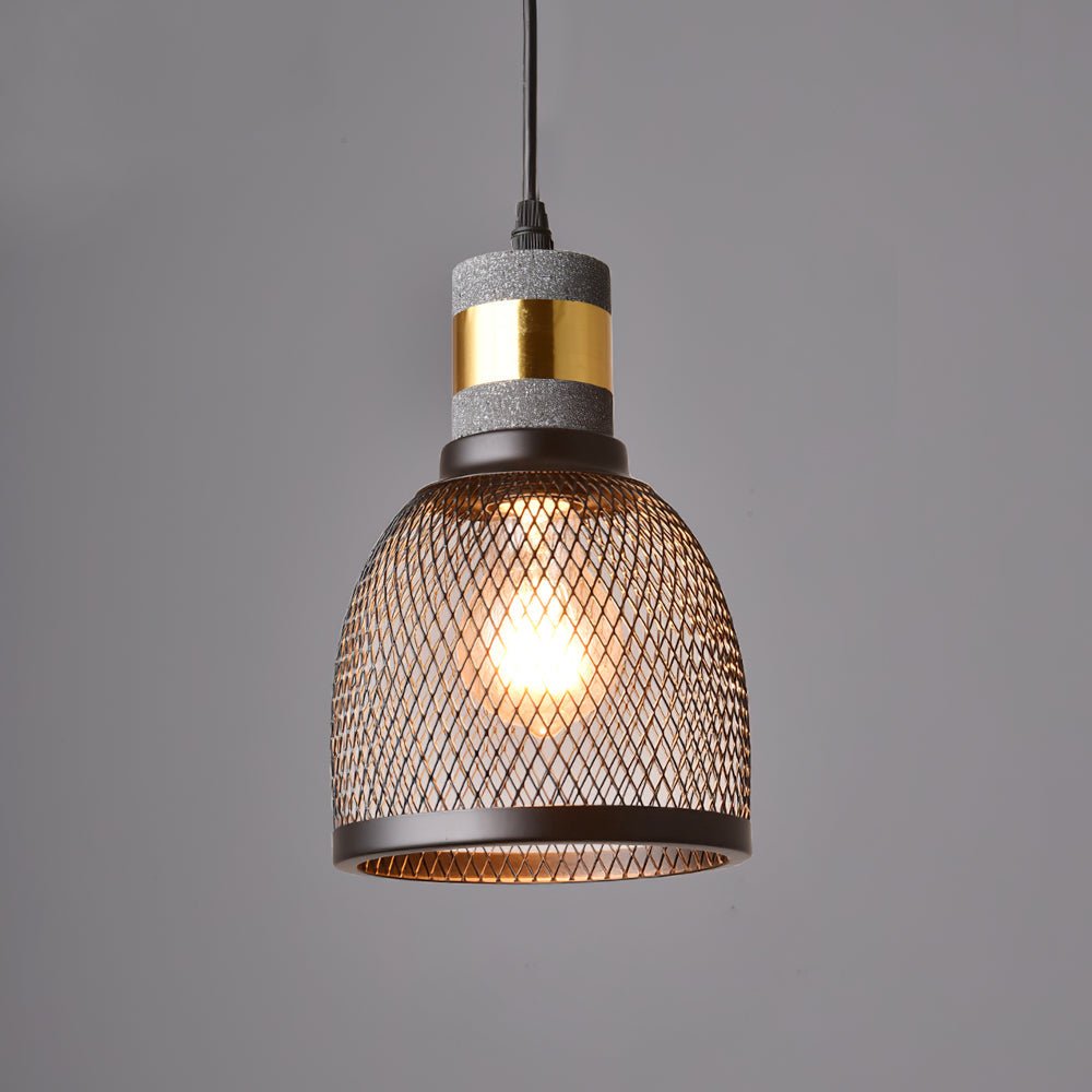 Xiyel Cement Mesh Pendant Light
