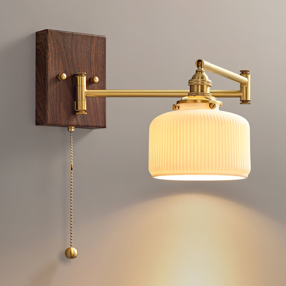 Bosia Ceramic Geometry Indoor Wall Light