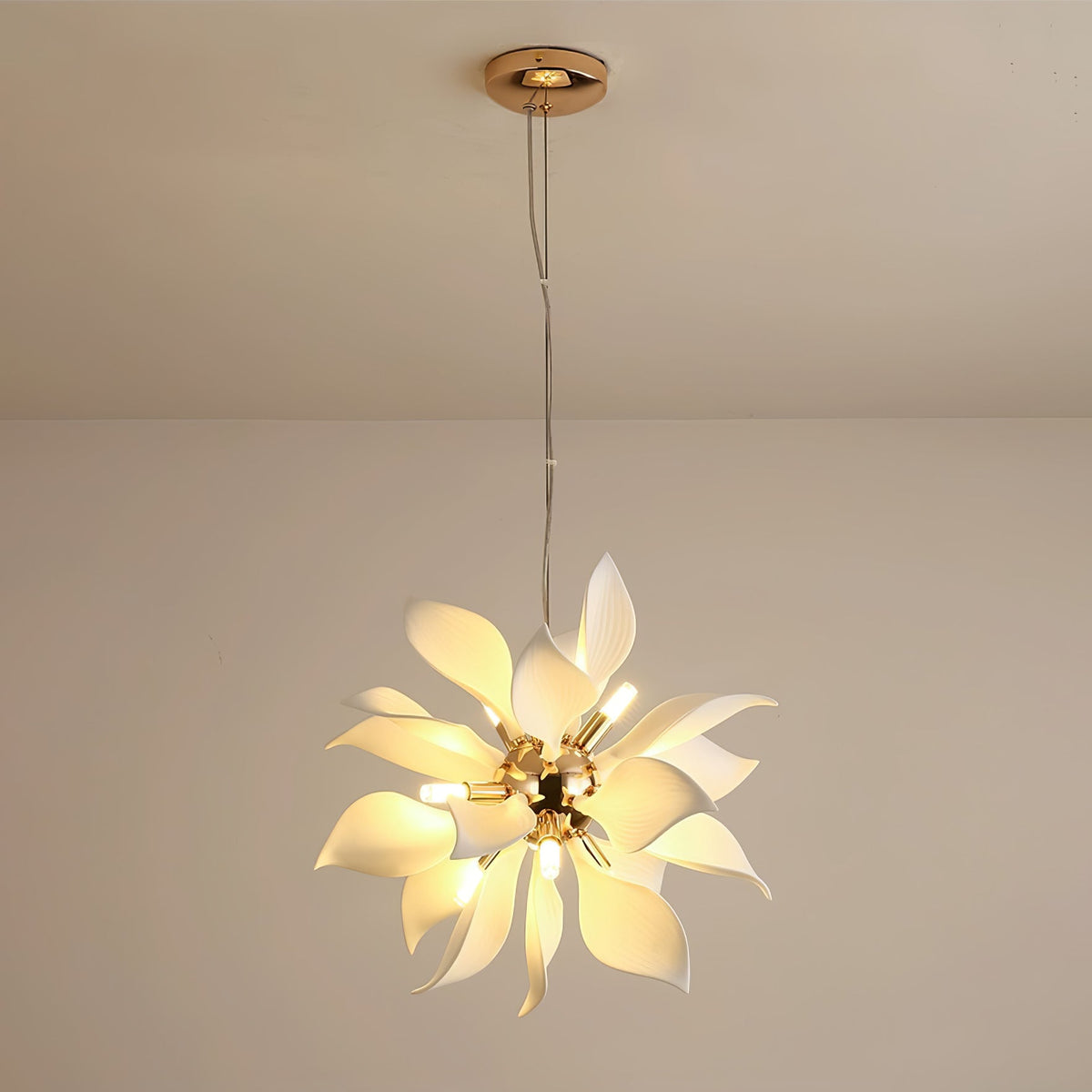Avir Pendant Lamp Ceramic Petals Blooming