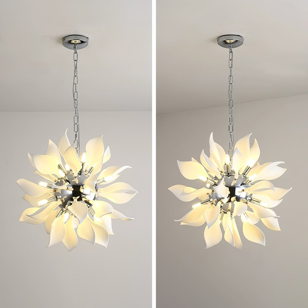 Avir Pendant Lamp Ceramic Petals Blooming