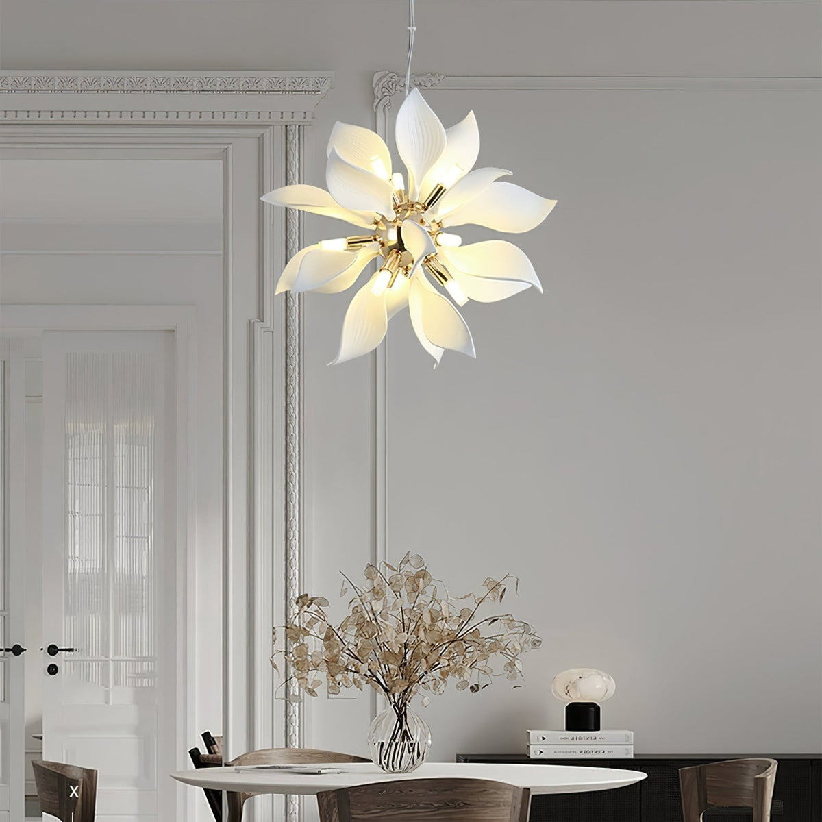 Avir Pendant Lamp Ceramic Petals Blooming