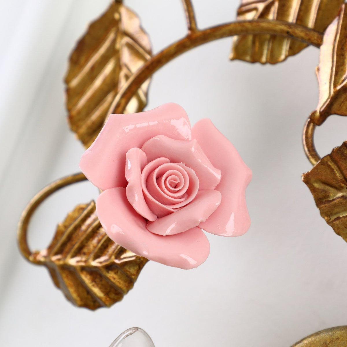 Roselyn Ceramic Vine Sconce