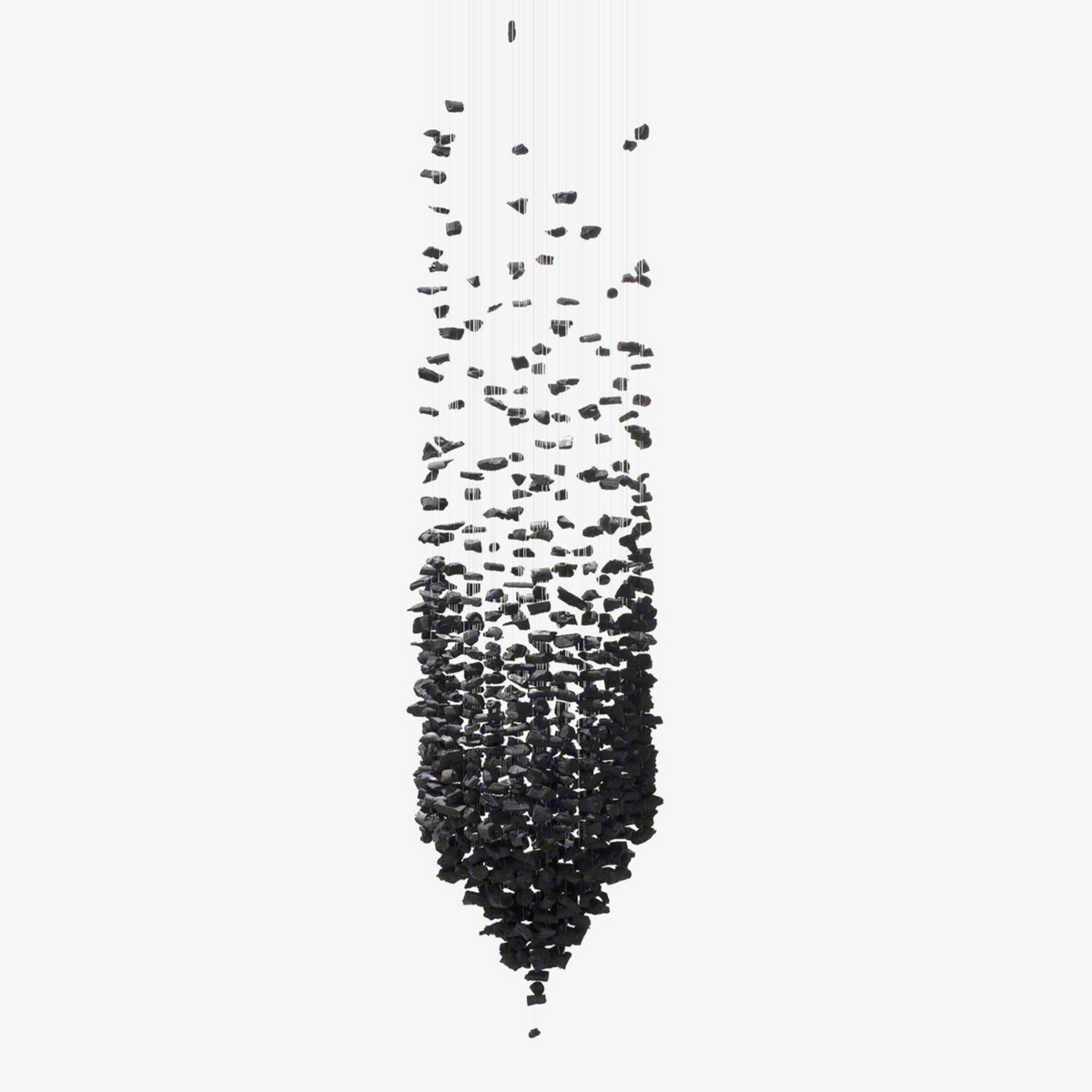 Jemei Black Stones Chandelier