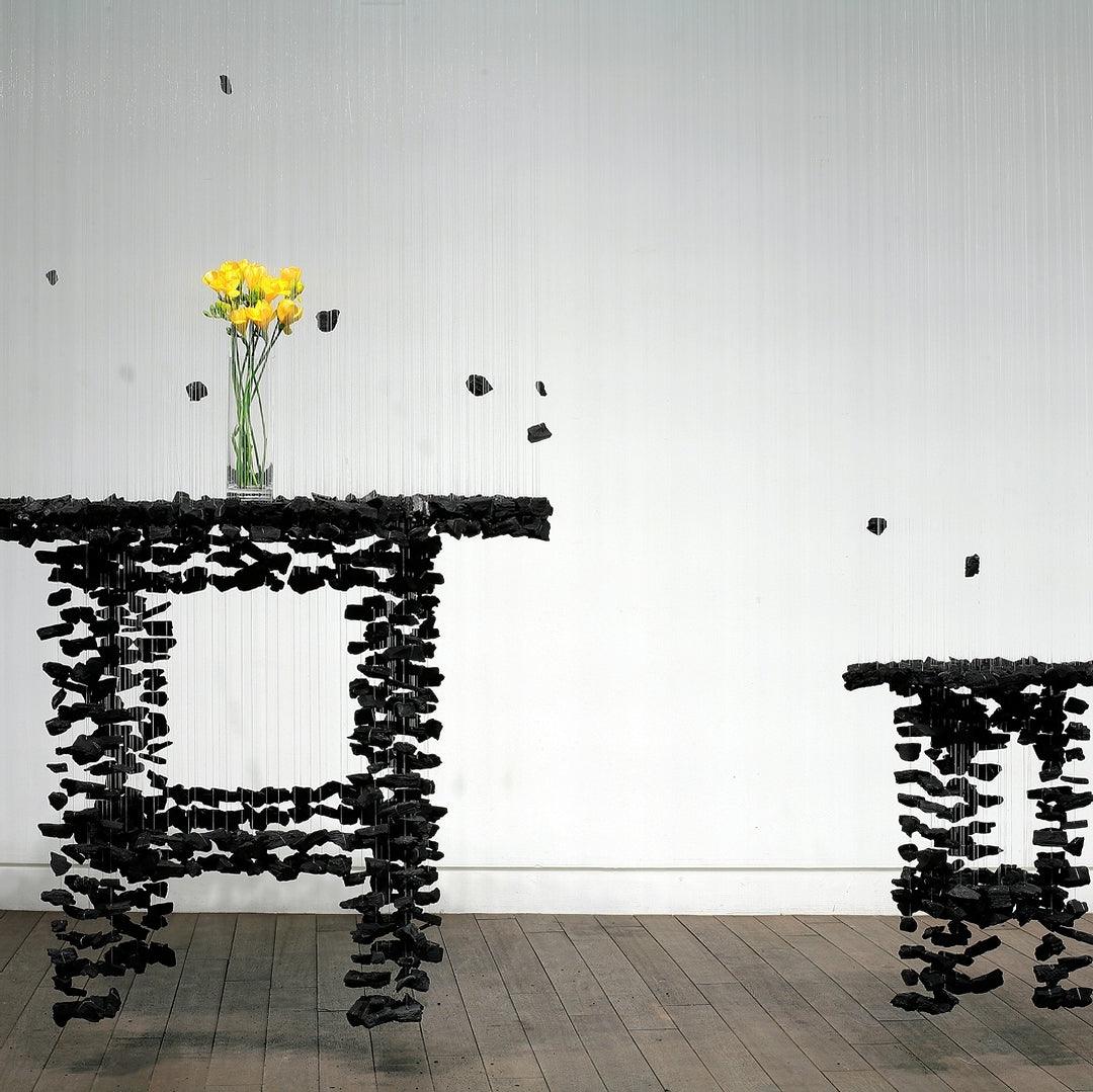 Jemei Black Stones Chandelier