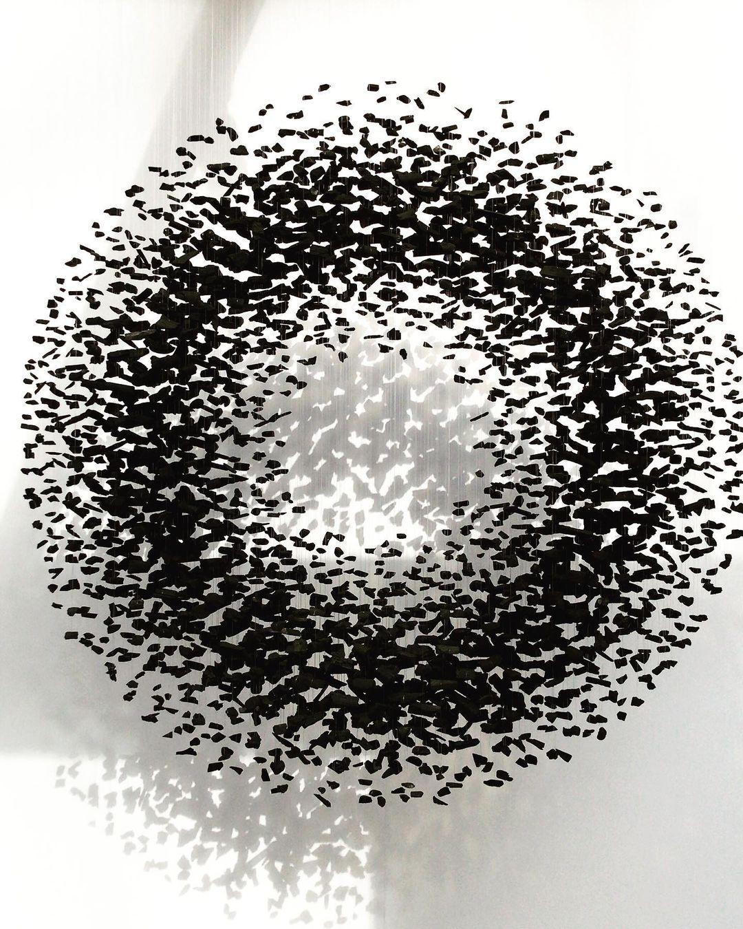 Jemei Black Stones Chandelier