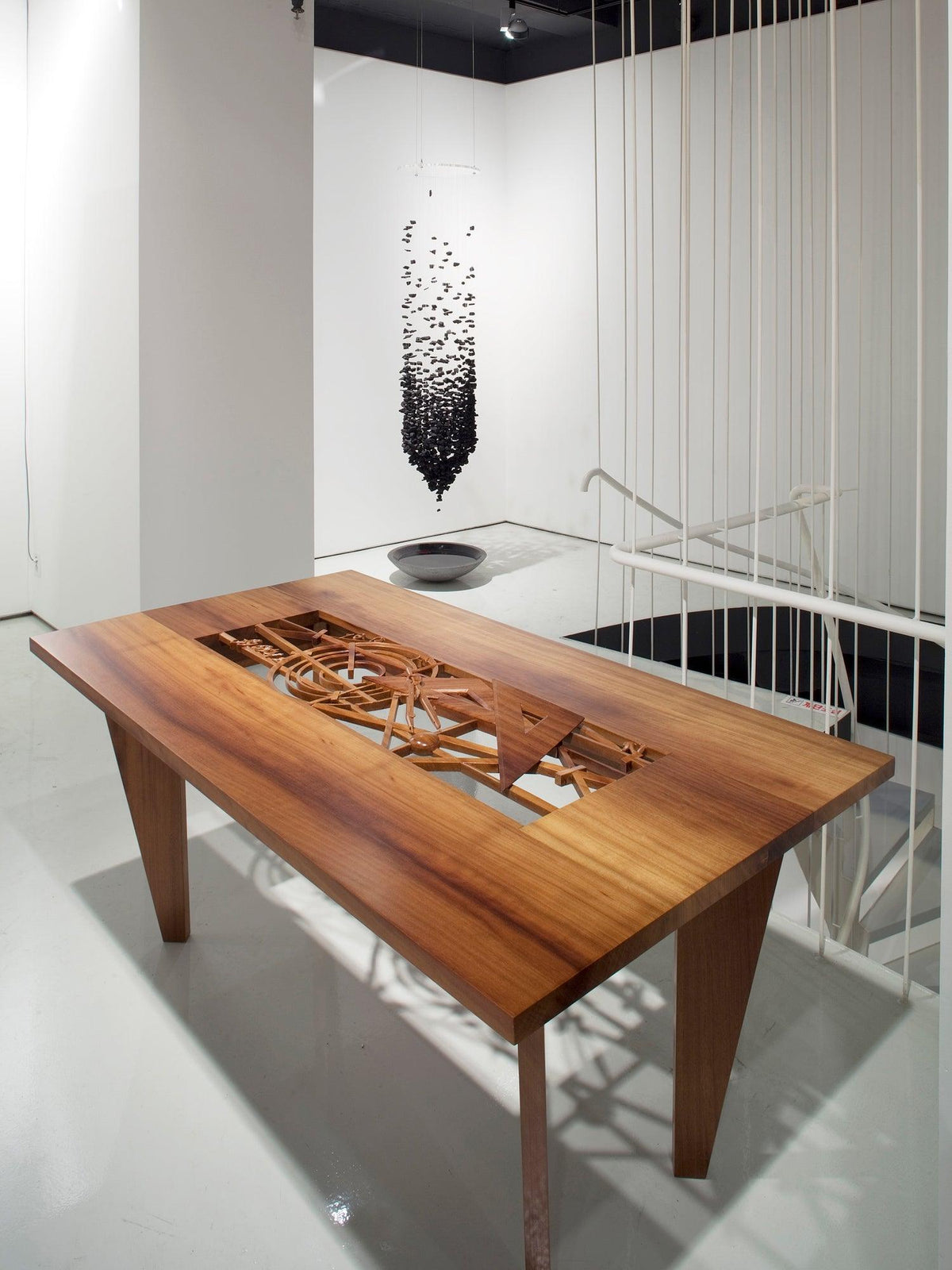 Jemei Black Stones Chandelier