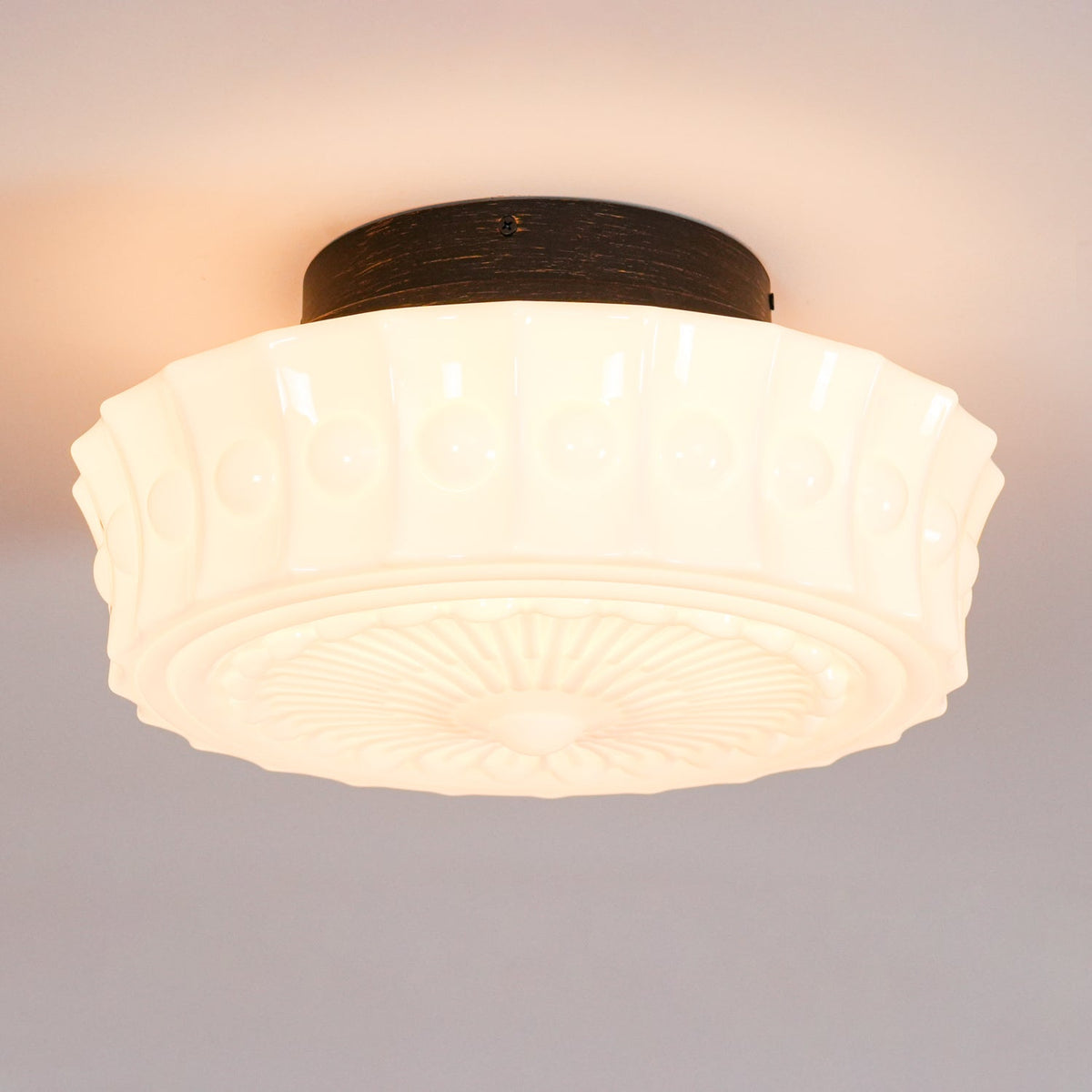 Jeiya Charles Edwards Flush Mount Ceiling Light