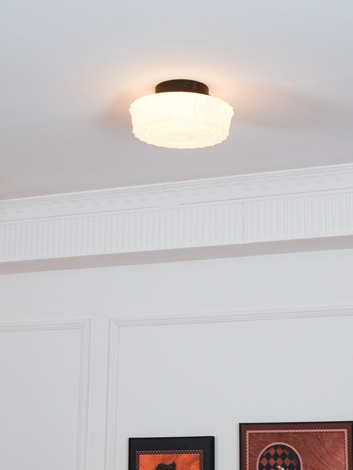Jeiya Charles Edwards Flush Mount Ceiling Light