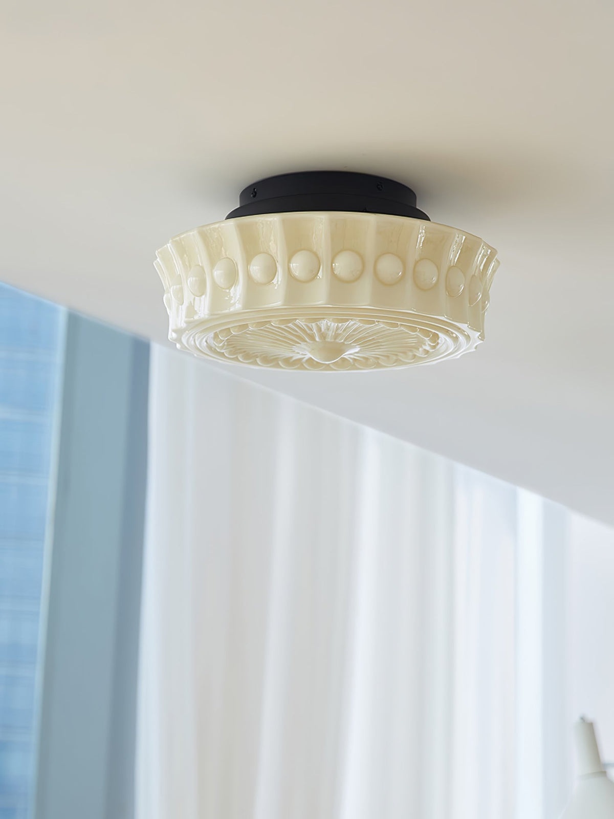 Jeiya Charles Edwards Flush Mount Ceiling Light