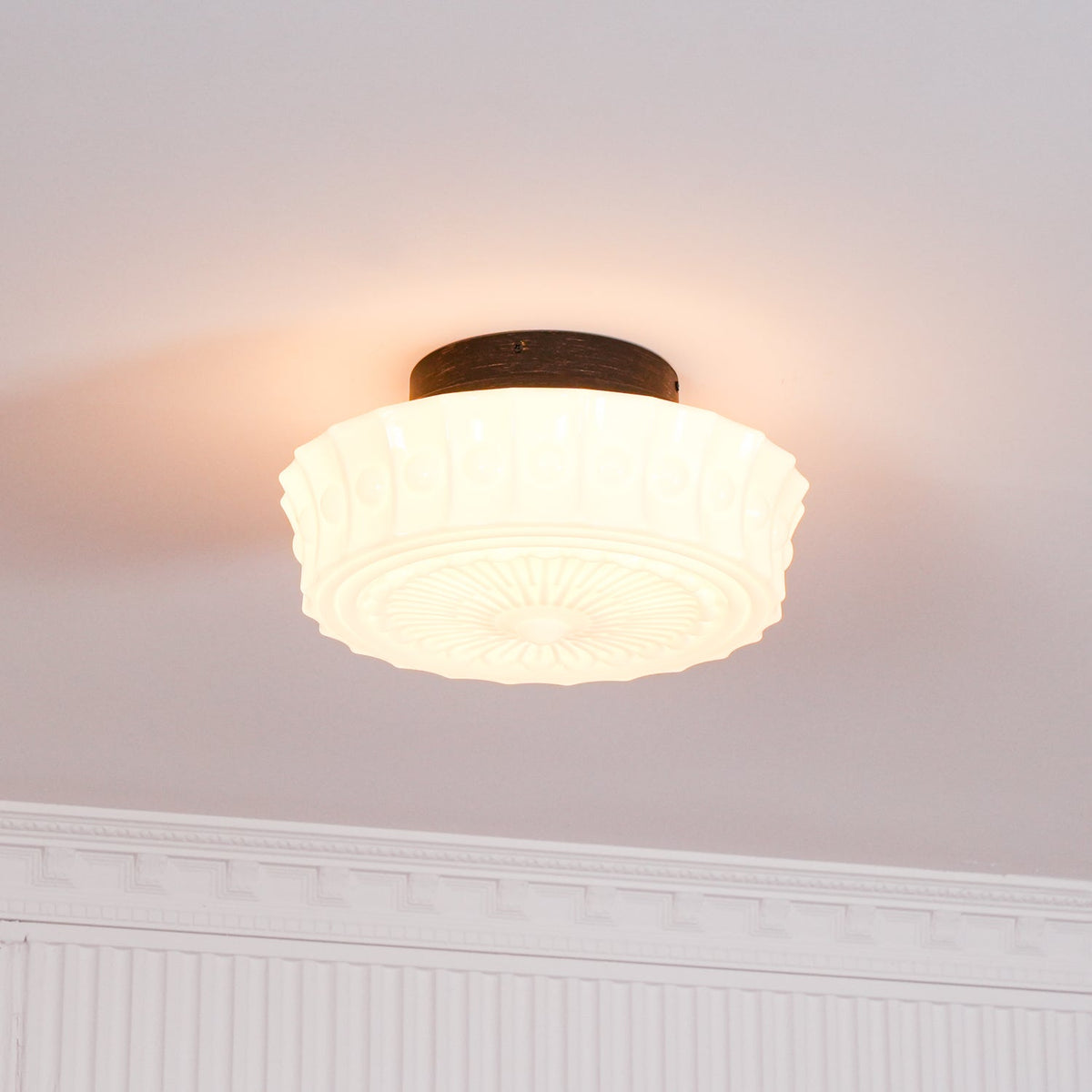 Jeiya Charles Edwards Flush Mount Ceiling Light