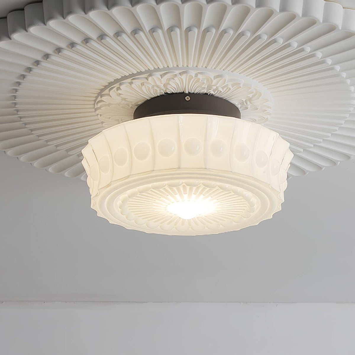 Jeiya Charles Edwards Flush Mount Ceiling Light