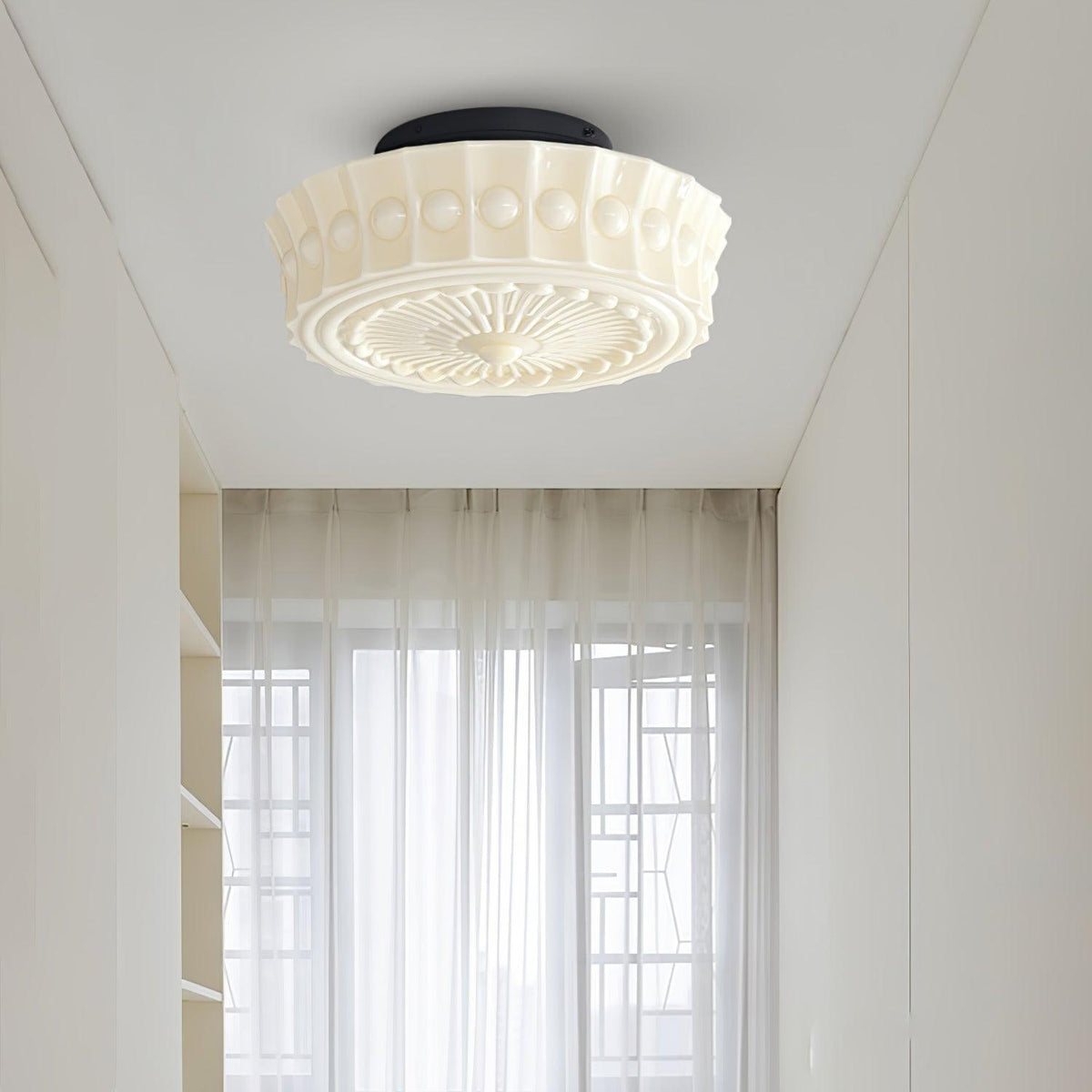 Jeiya Charles Edwards Flush Mount Ceiling Light