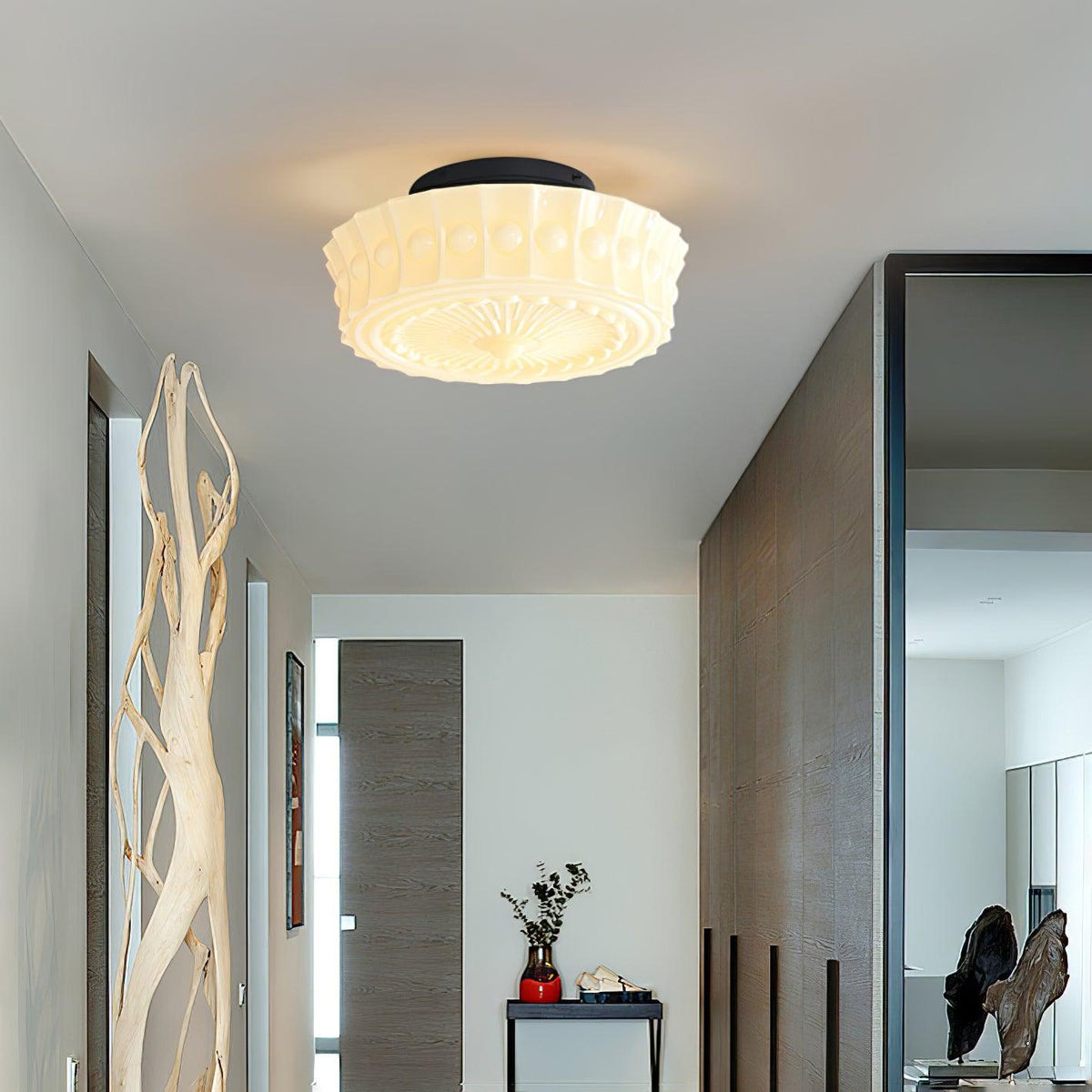 Jeiya Charles Edwards Flush Mount Ceiling Light