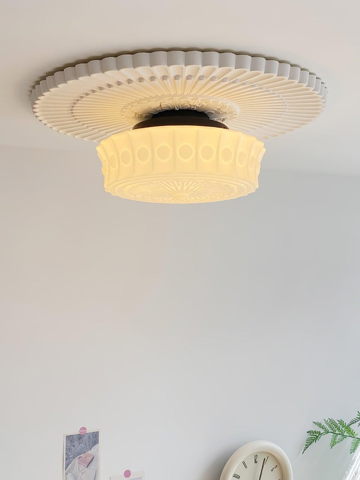 Jeiya Charles Edwards Flush Mount Ceiling Light