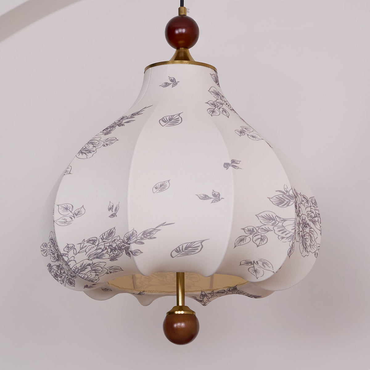 Favian Vintage Wood Pendant Lamp