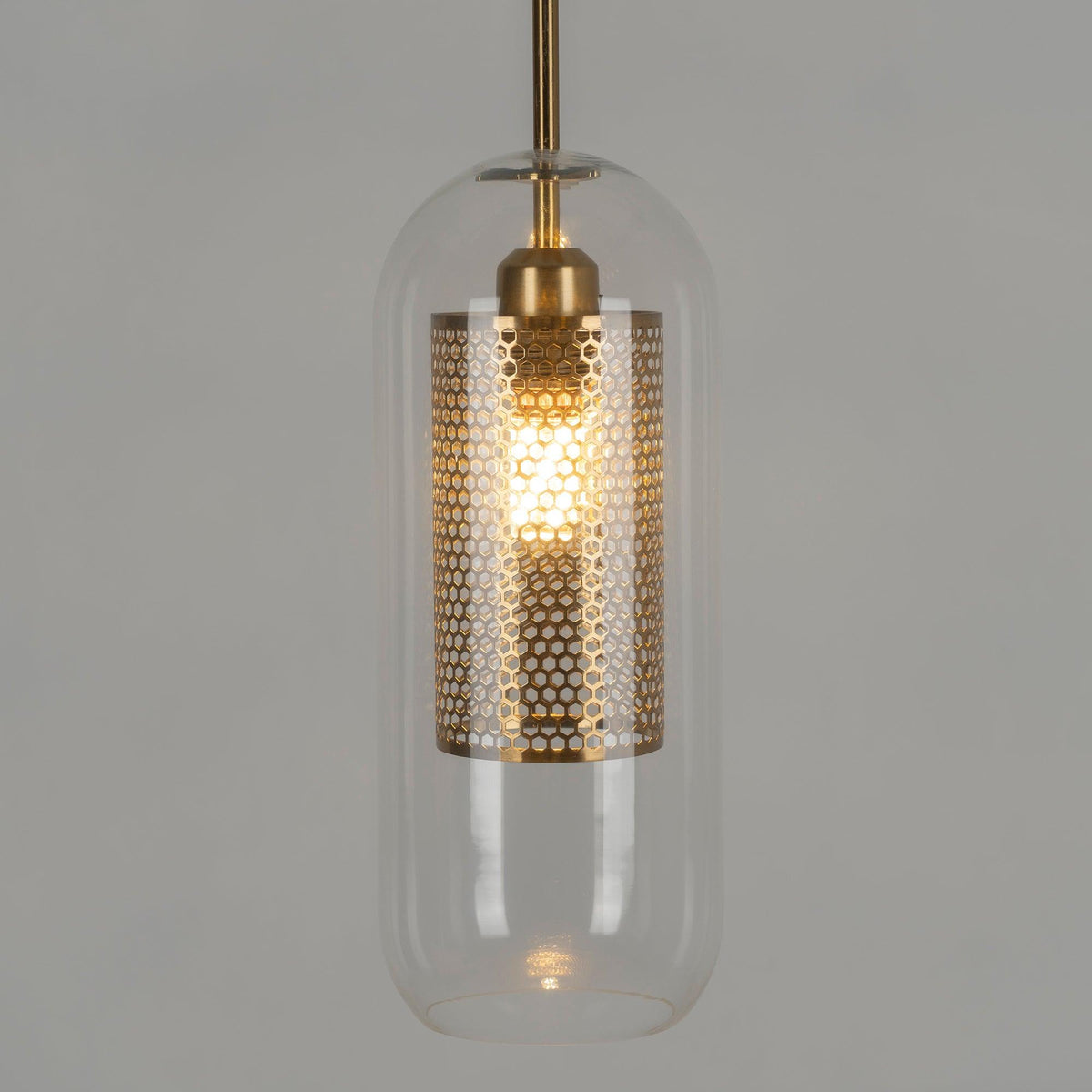 Veleine Pendant Lamp Chiswick Glass for Living Room