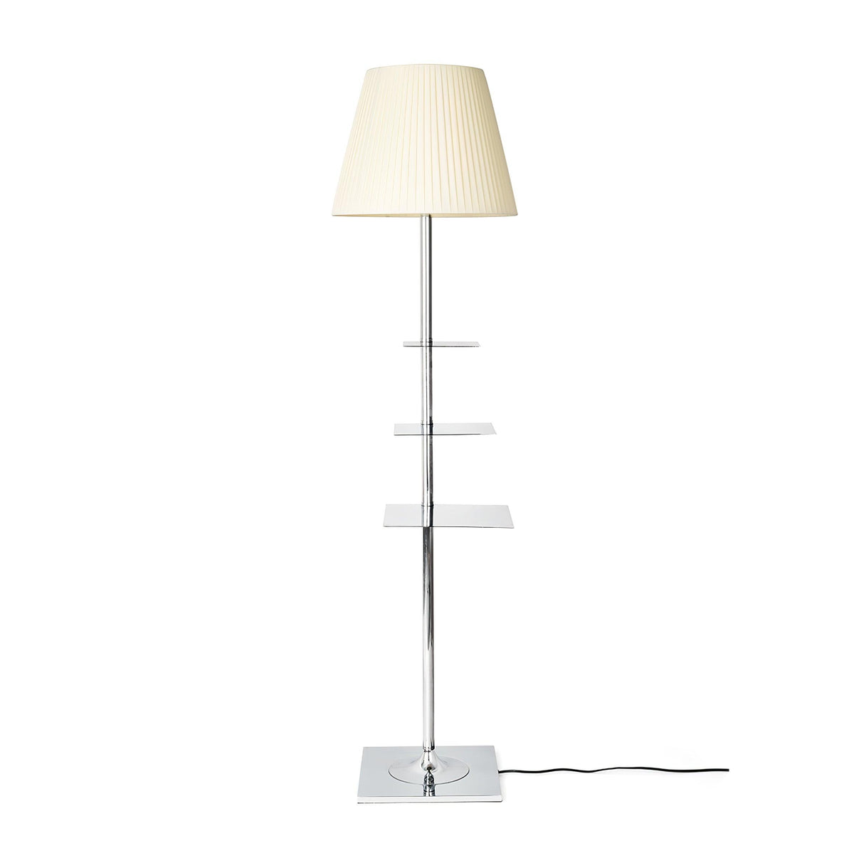 Wavlen Fabric Contemporary Table Floor Lamp