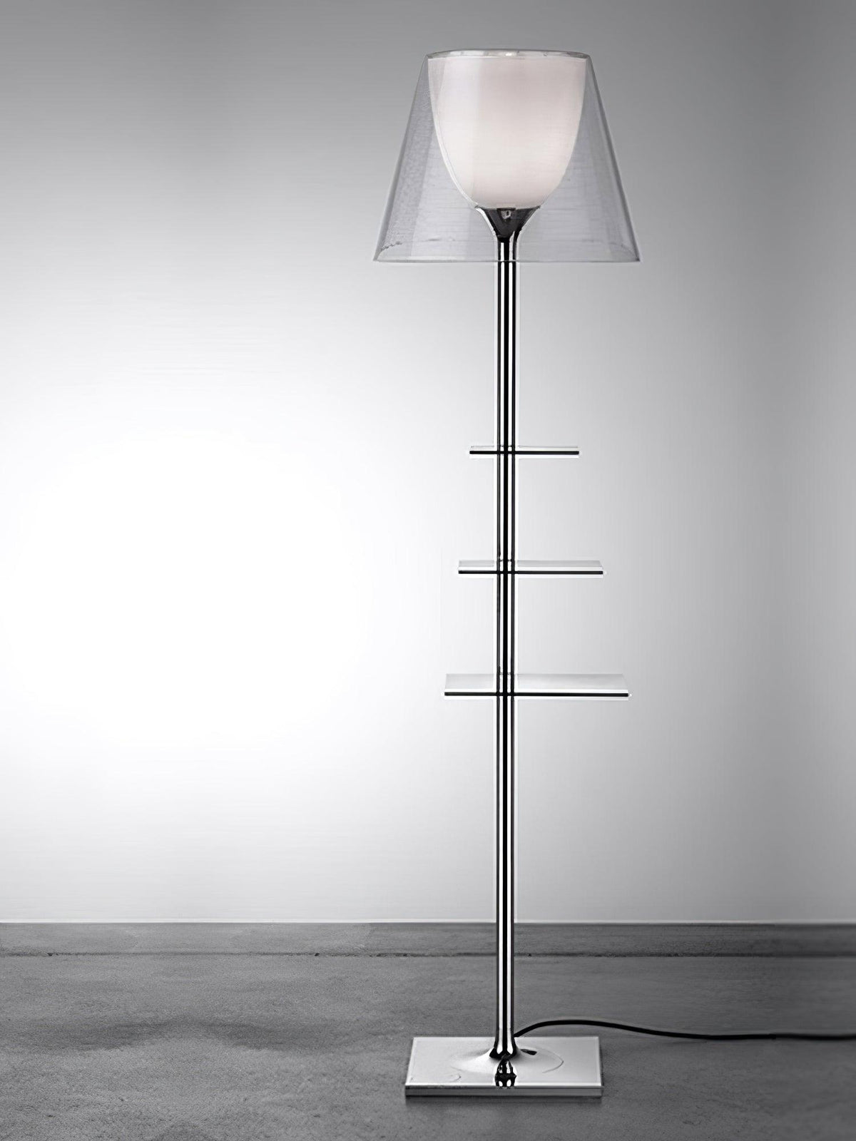 Wavlen Fabric Contemporary Table Floor Lamp