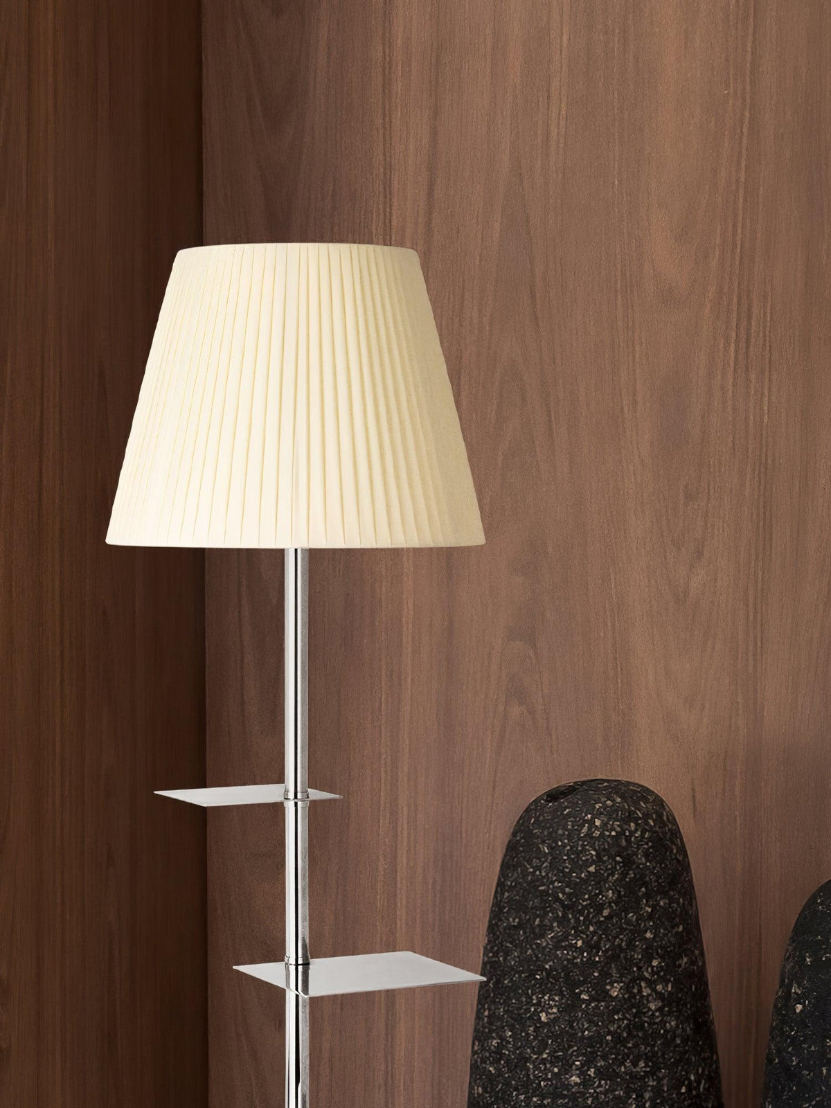Wavlen Fabric Contemporary Table Floor Lamp