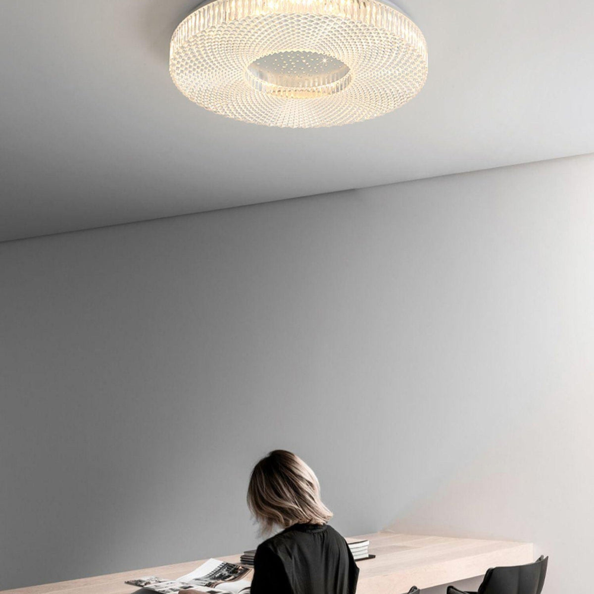 Lustra Ceiling Lamp Acrylic LED Luxury  for Living Room