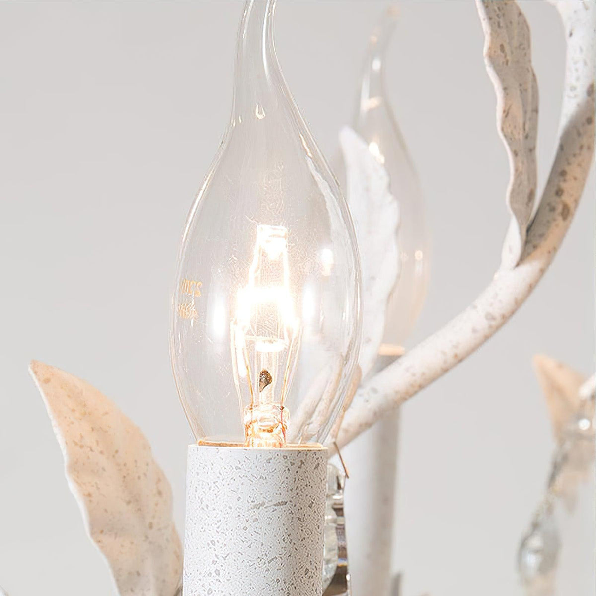 Sylvia Vintage Glass Chandelier
