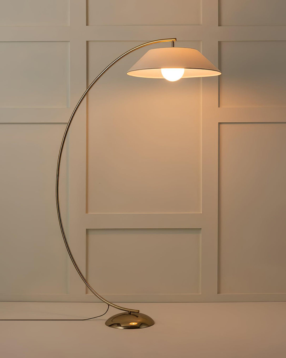 Veradin  Steel Fabric Floor Lamp