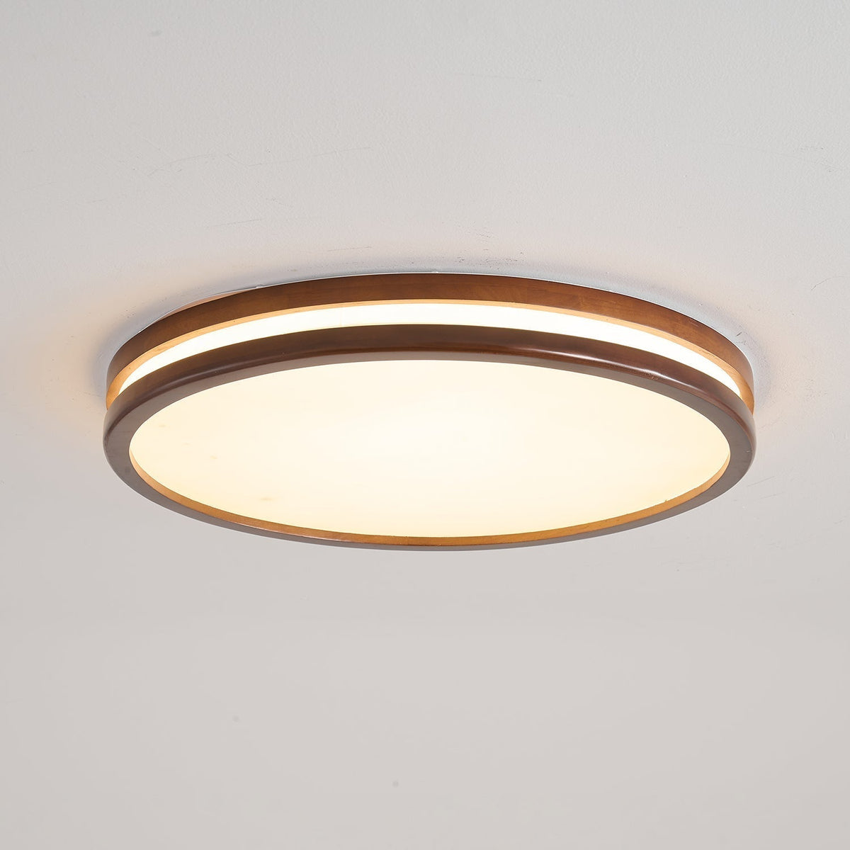 Nysilos Modern Minimalist Wood Ceiling Light