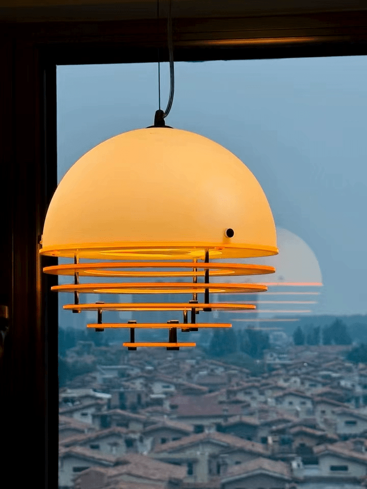 Esme Orange Layered  Pendant Lamp