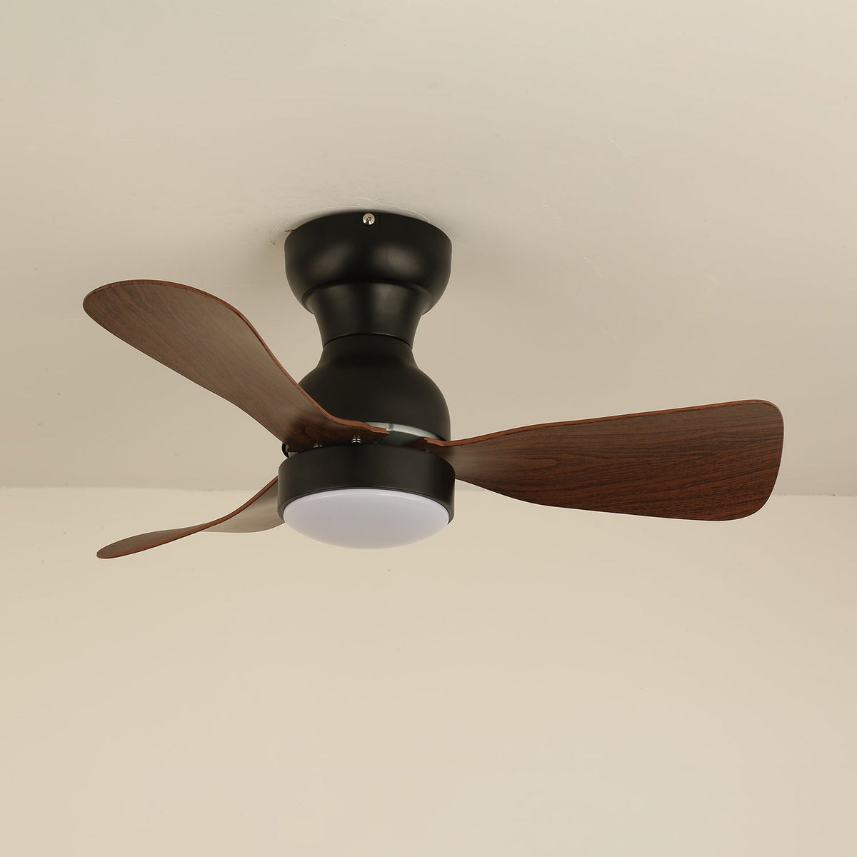 Aurdorus Modern Wood Ceiling Fan Light