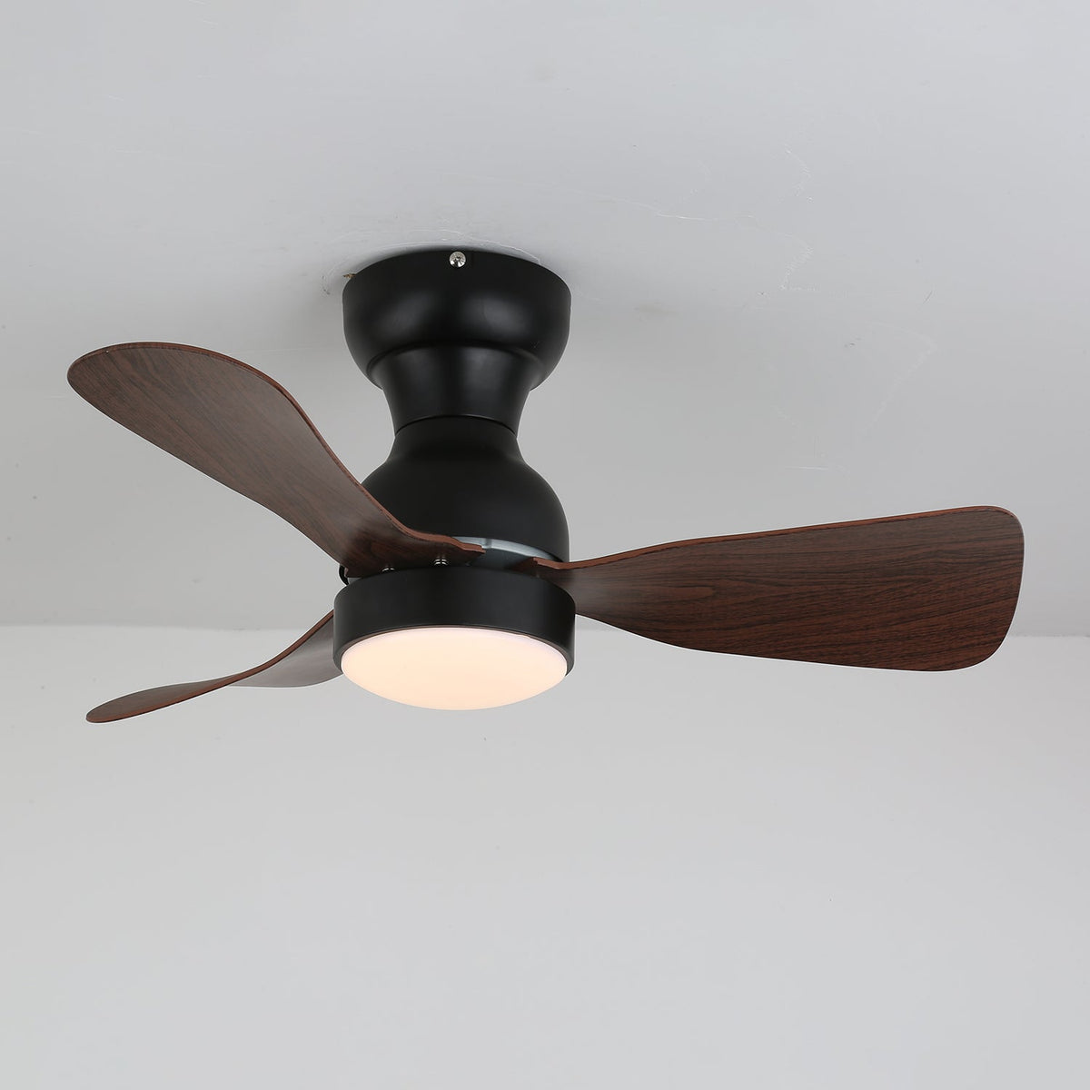 Aurdorus Modern Wood Ceiling Fan Light