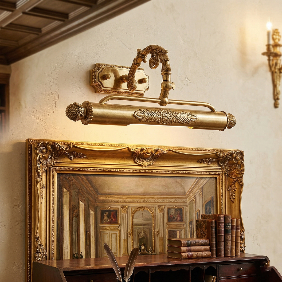 Emhan Brass Indoor Wall Light