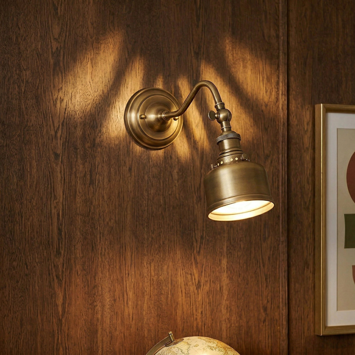 Dukia Gooseneck Indoor Wall Light