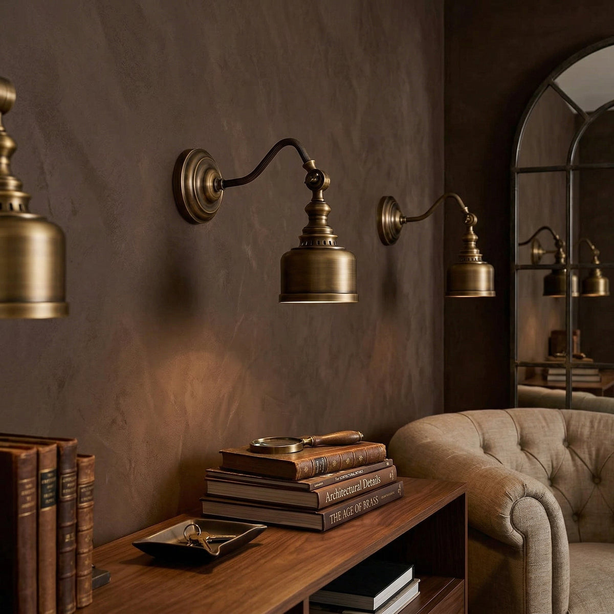Dukia Gooseneck Indoor Wall Light