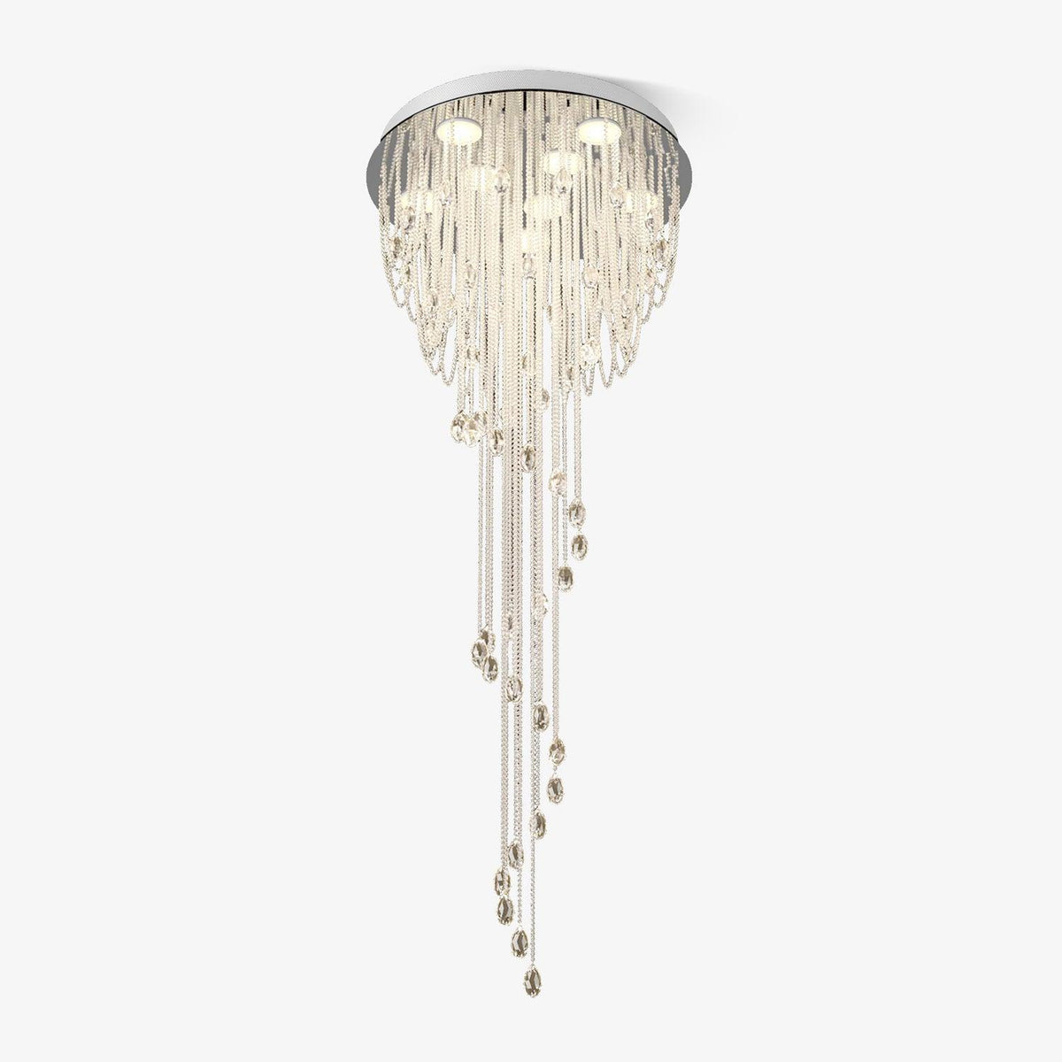 Evlaeia Postmodern Luxury Classic Crystal Chandelier