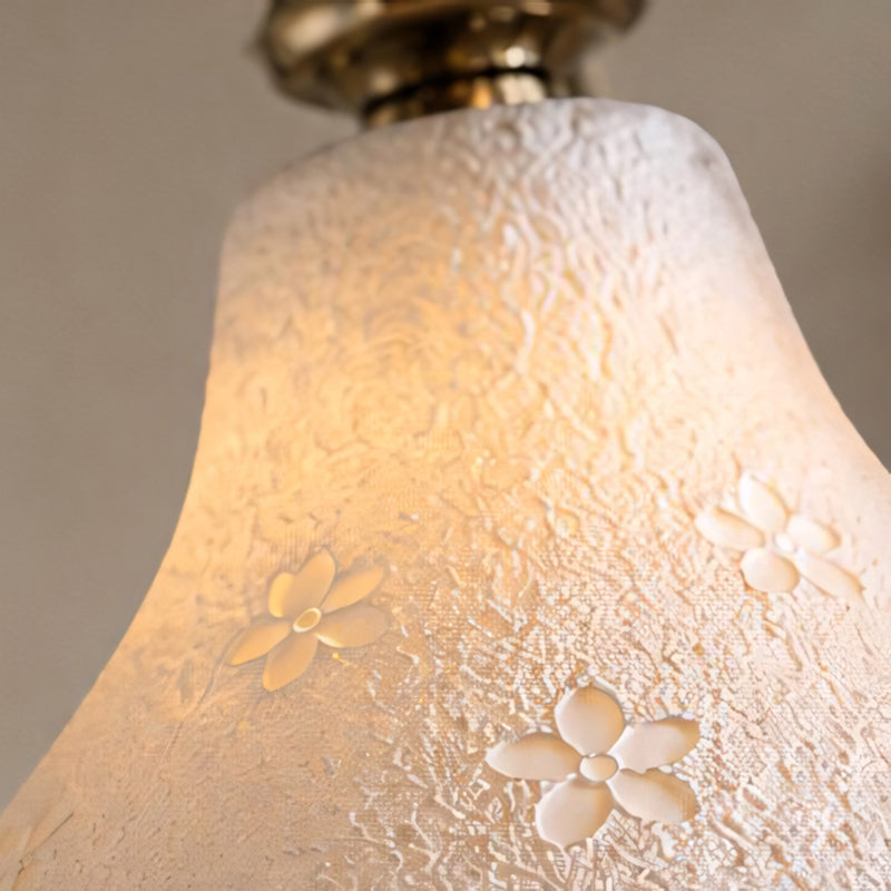 Hawthorne Floral Glass Chandelier