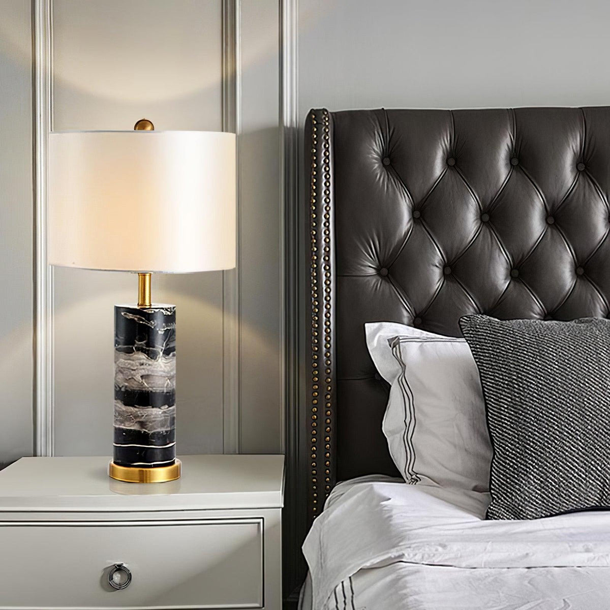 Katherine Modern Marble Table Lamp
