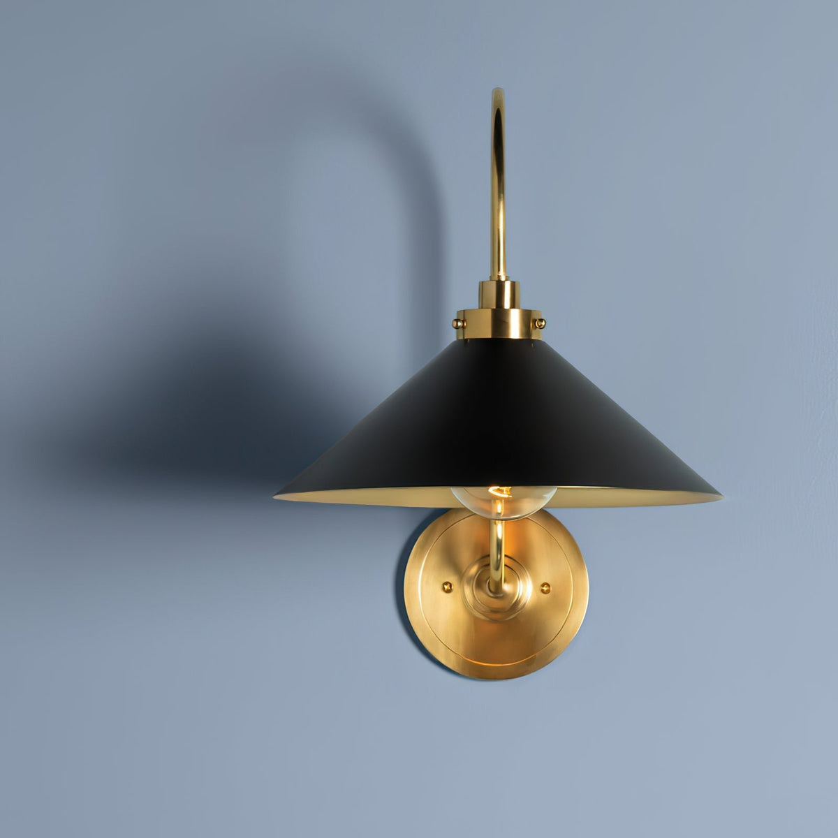 Ansel Vintage Indoor Wall Lamp Brass
