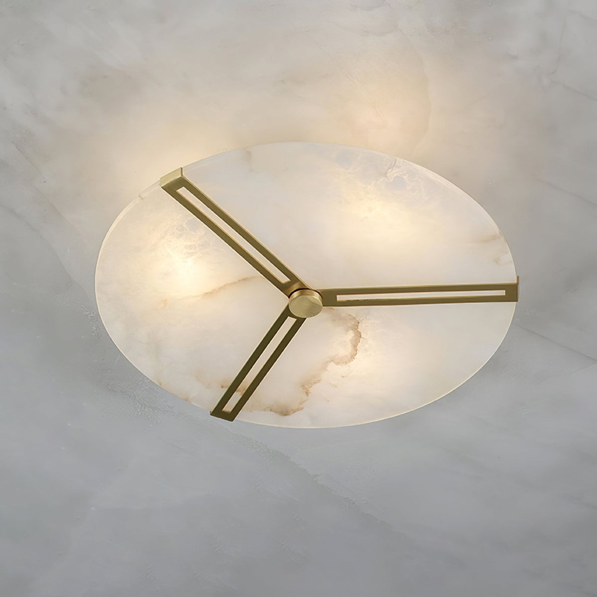 Avenielle Alabaster Flush Mount Ceiling Light