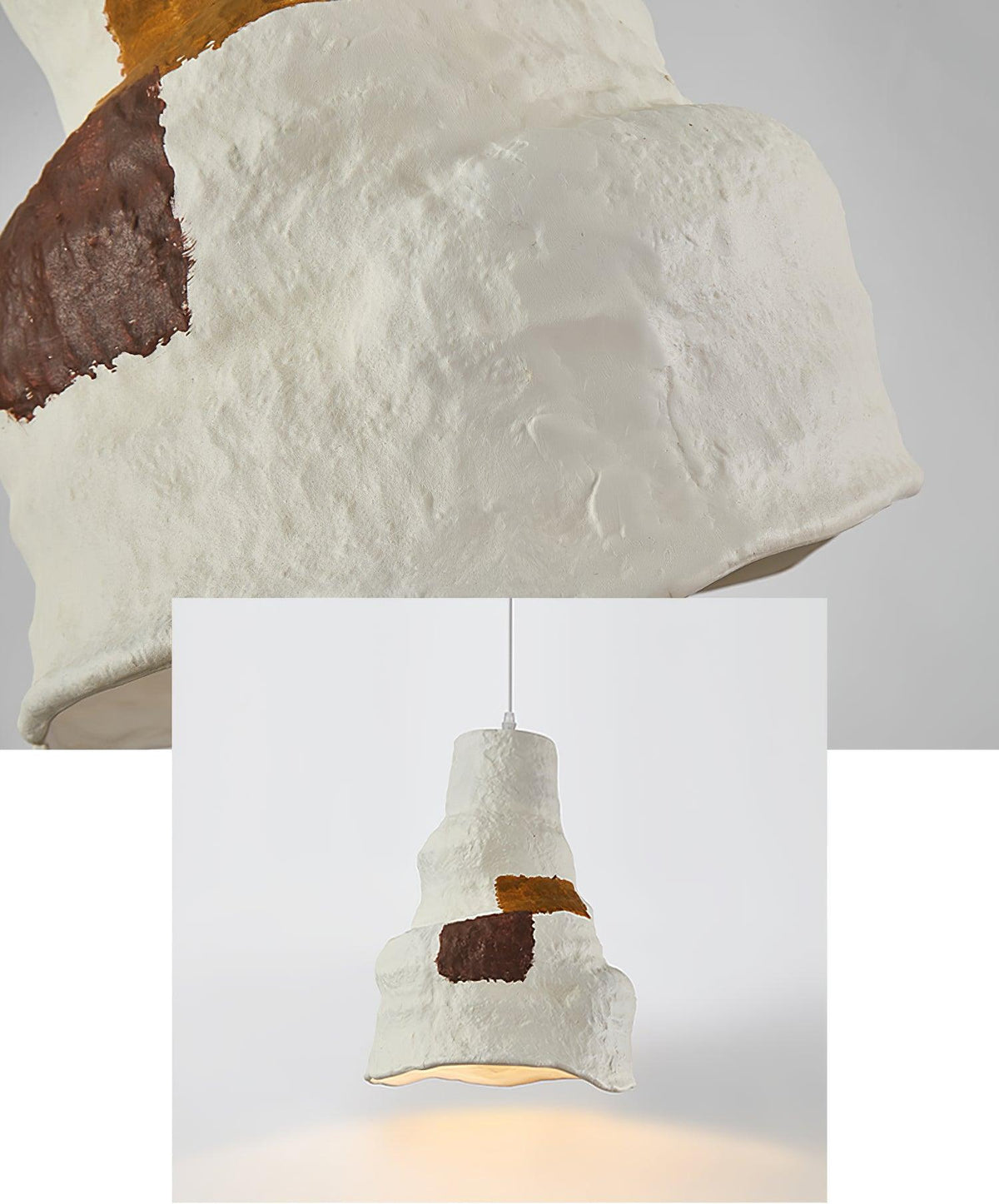 Terra Rustic Resin Pendant Lamp