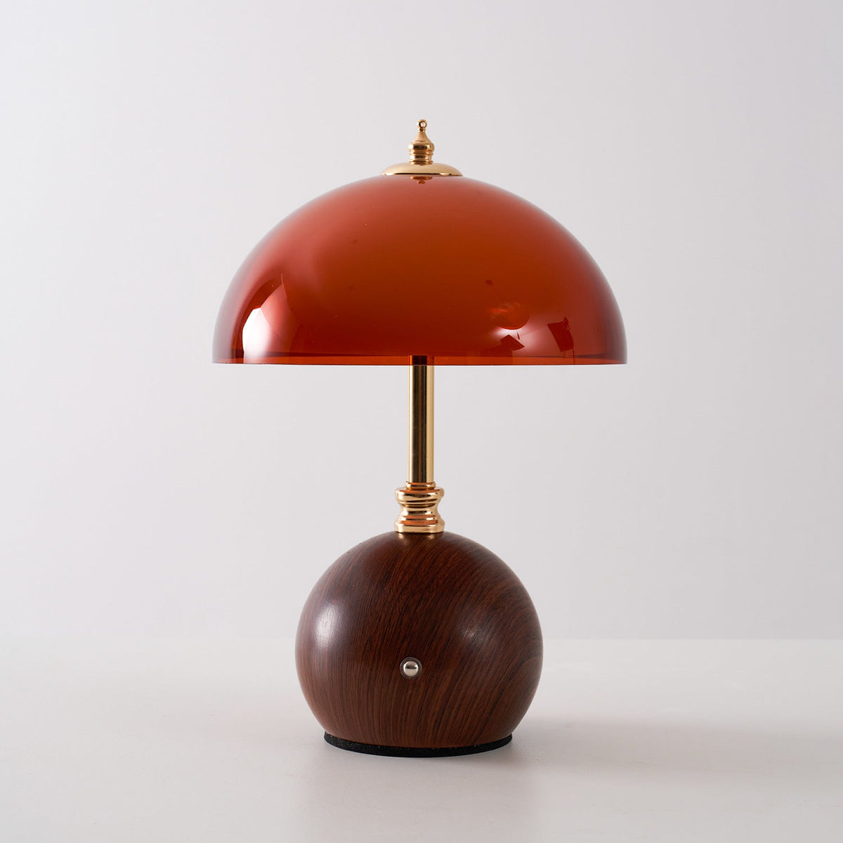 Hartwell Wood Grain Rechargeable Table Lamp