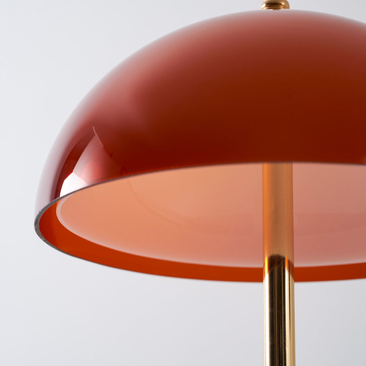 Hartwell Wood Grain Rechargeable Table Lamp