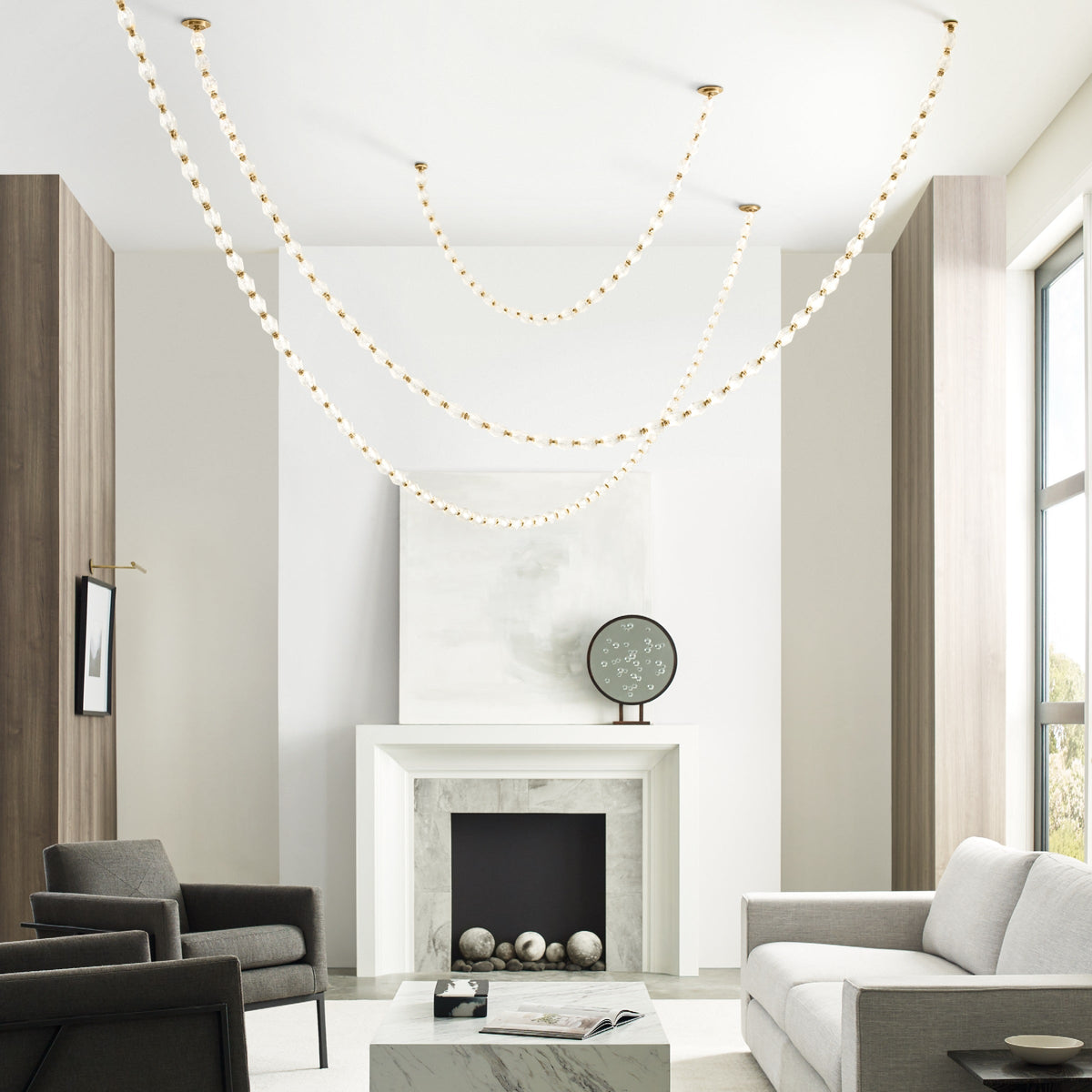 Karma Glass Chandelier