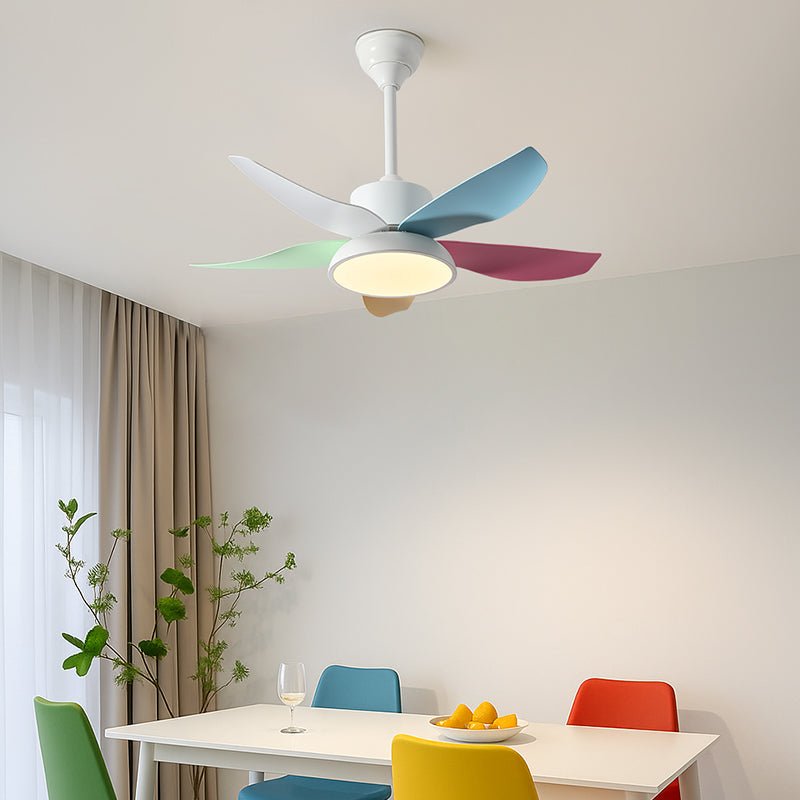 Mirevo Ceiling Fan Light Colorful Breeze