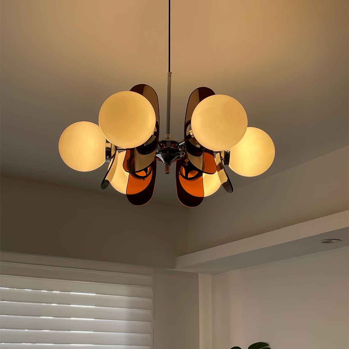 Emiya Coloured Sputnik Chandelier