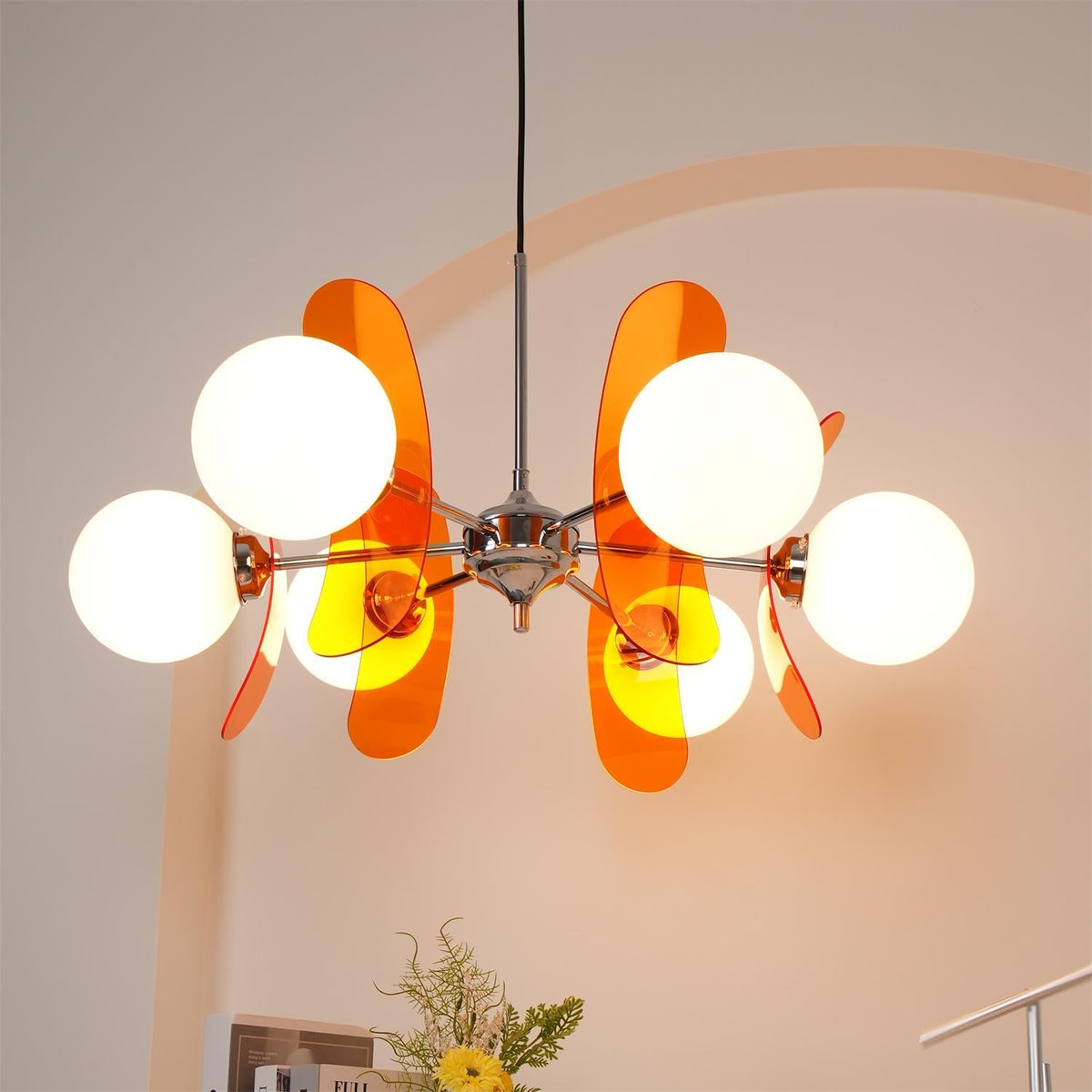 Emiya Coloured Sputnik Chandelier