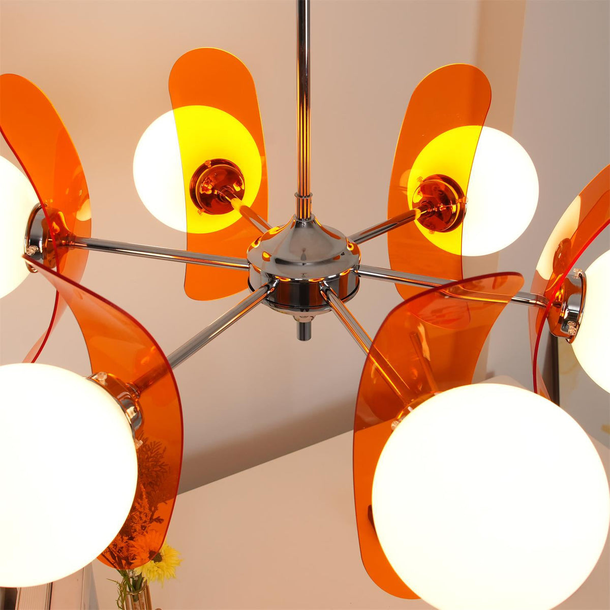 Emiya Coloured Sputnik Chandelier