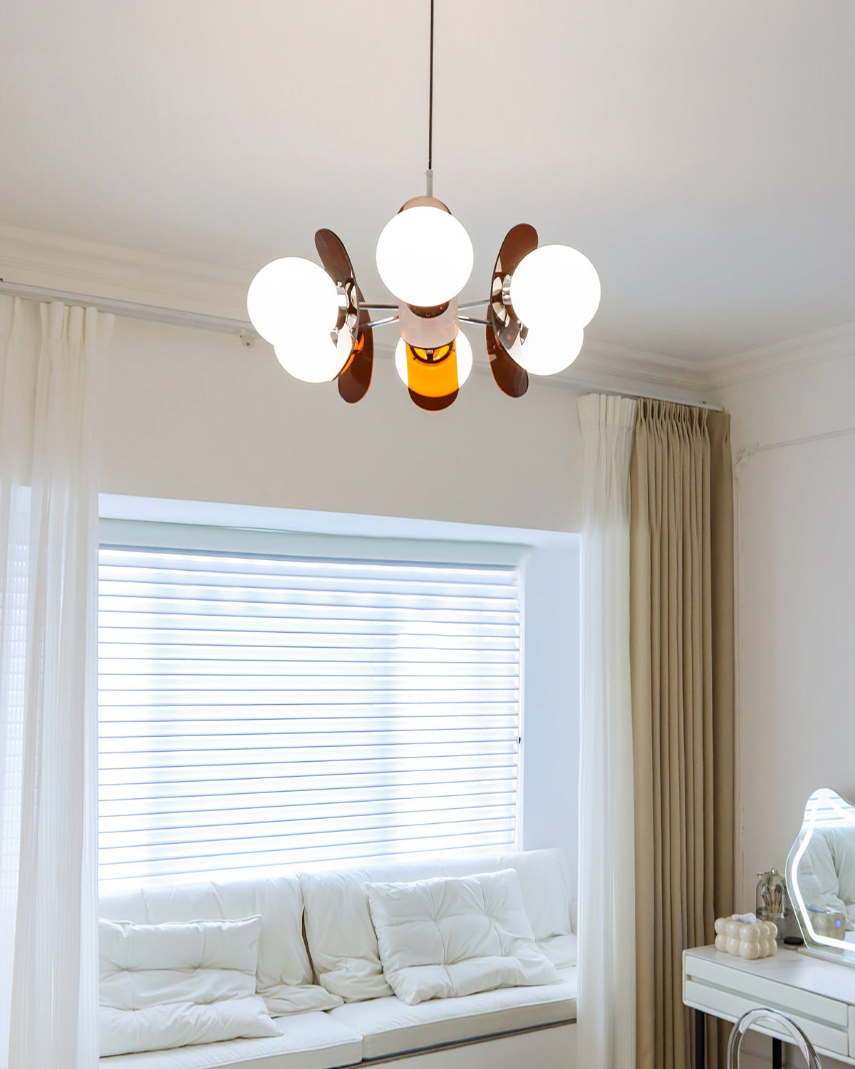 Emiya Coloured Sputnik Chandelier